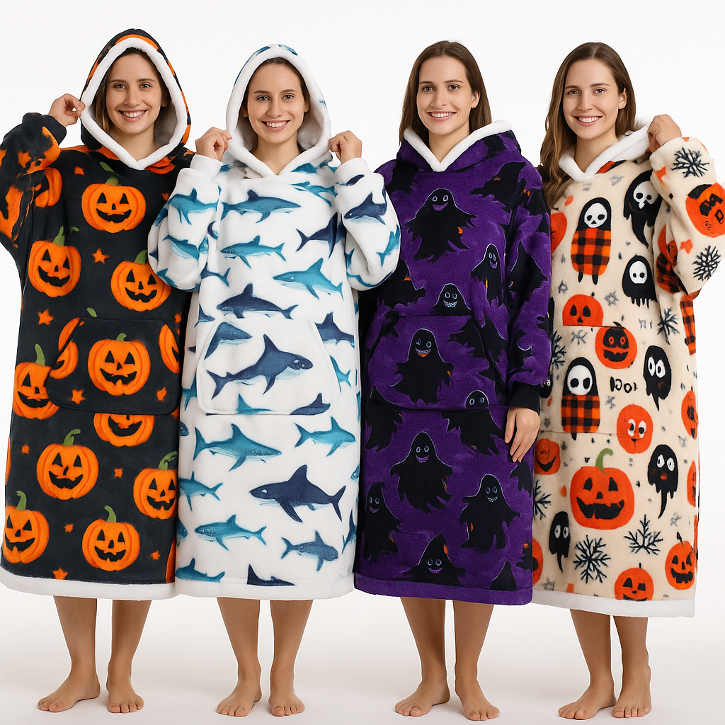 Ultra Cozy Wearable Blanket Hoodie
